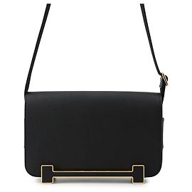 Hermès Borsa a tracolla Hermes Geta in pelle Epsom nera Nero