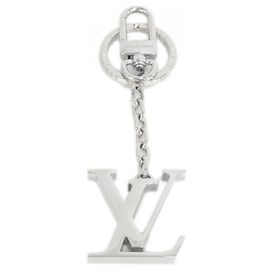 Porte-clés Louis Vuitton LV Initials Argenté