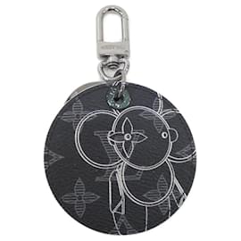 Porte-clés Monogram Eclipse Louis Vuitton Noir
