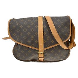 Louis Vuitton Saumur Monogram Canvas BB Marrom