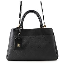 Louis Vuitton Monogram Empreinte Avenue PM Handtasche Schwarz