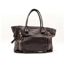 Chloé Sac Cabas Paddington en Cuir Marron