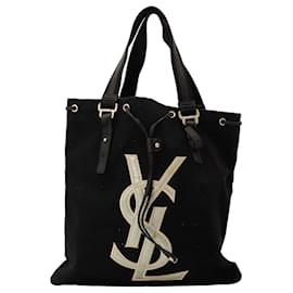 Yves Saint Laurent Sac Cabas Rive Gauche Noir