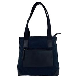 Borsa tote Gucci blu navy Blu navy