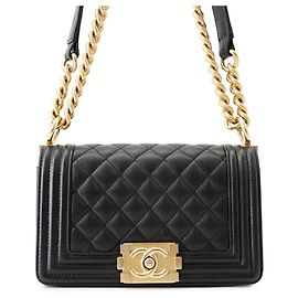 Borsa a tracolla Chanel Matelassé con catena Nero