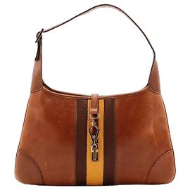 Gucci Jackie 1961 Borsa Hobo in pelle marrone Marrone
