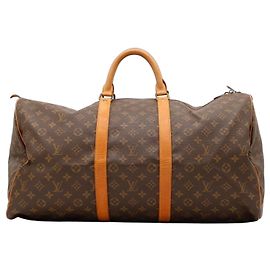 Louis Vuitton Keepall 55 Monogram Canvas Marrom