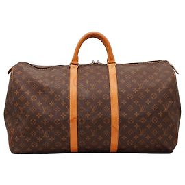 Louis Vuitton Keepall 55 Monogram Marrom Monograma