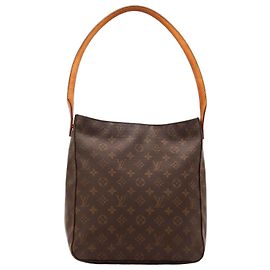 Louis Vuitton Borsa Canvasatelle Monogram Marrone