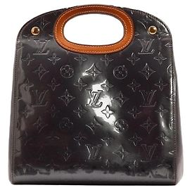 Louis Vuitton Bolso Monogram Vernis Wilshire PM Gris antracita