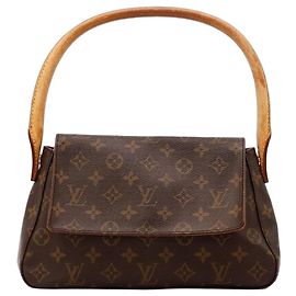 Louis Vuitton Bolsa Batignolles Vertical Monogram Marrom Monograma