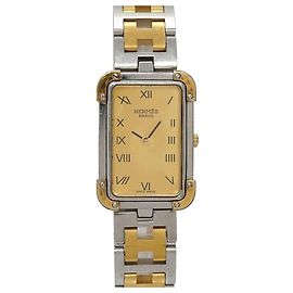 Hermès Relógio feminino Hermes Croisiere Combination CR1 240 em ouro com quartzo Outro