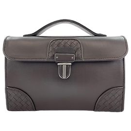 Sac à main Bottega Veneta Intrecciato Marron