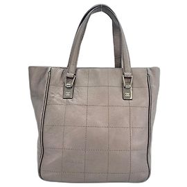 Sac cabas Chanel Chocolate Bar 23 Noir