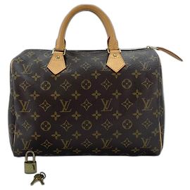 Bolsa Boston Louis Vuitton Speedy 30 Marrom