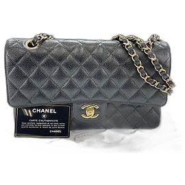 Borsa a tracolla Chanel Matelassé 25 Nero