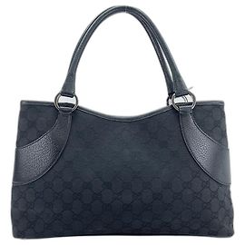 Gucci Black Tote Bag Black