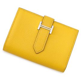 Hermès Tarjetero Mini Bearn con monedero Hermes Otro