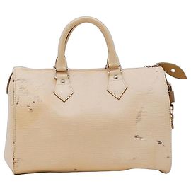 Louis Vuitton Speedy 30 Cuir Epi Beige
