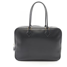 Hermès Hermes Plume 32 Handbag Black