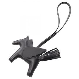 Hermès Charm per borsa Hermes Rodeo Pegasus PM So Black Nero
