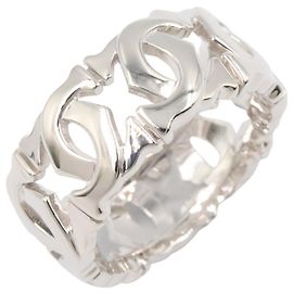 Cartier Entrelacés Ring aus 18K Weißgold Silber