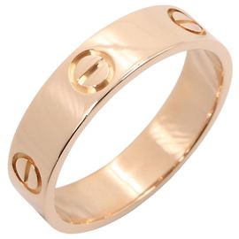 Anel Love da Cartier em ouro rosa 18K Dourado