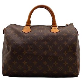 Louis Vuitton Speedy 30 Monogram Canvas Marrom Monograma