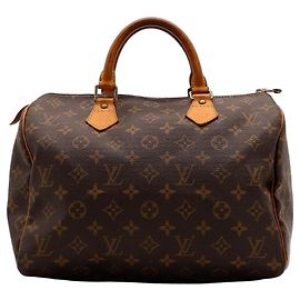 Louis Vuitton Speedy 30 Monogram Canvas Marrom Monograma