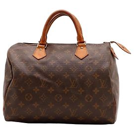 Louis Vuitton Speedy 30 Monogram Canvas Marron Monogramme