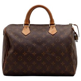 Louis Vuitton Speedy 30 Monogram Canvas Marrom Monograma