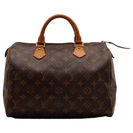 Louis Vuitton Speedy 30 Monogram Canvas Marrom Monograma