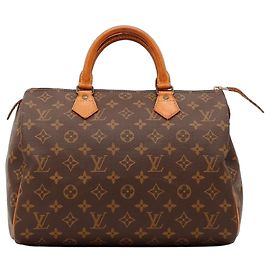 Louis Vuitton Speedy 30 Monogram Canvas Marron