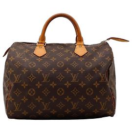 Louis Vuitton Speedy 30 Monogram Canvas Marron Monogramme