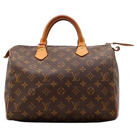 Louis Vuitton Speedy 30 Monogram Canvas Marron Monogramme
