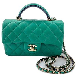 Borsa Chanel Mini Matelassé Verde
