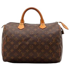 Louis Vuitton Speedy 30 Monogram Canvas Marrom Monograma