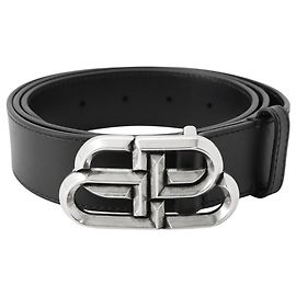 Cinto de couro preto Balenciaga Preto