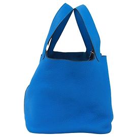 Hermès Hermes Picotin Lock MM Handbag Blue
