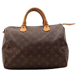 Louis Vuitton Speedy 30 Monogram Canvas Marrom Monograma