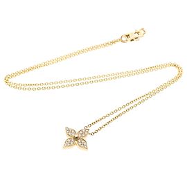 Pendente Star Blossom Louis Vuitton in oro rosa 18K e diamanti D'oro