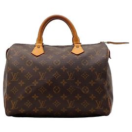 Louis Vuitton Speedy 30 Monogram Canvas Marrom Monograma