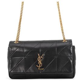Borsa a tracolla Jamie in pelle di agnello Yves Saint Laurent Nero