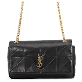 Sac à bandoulière Jamie en agneau Yves Saint Laurent Noir