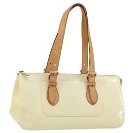 LOUIS VUITTON Sac à main Monogram Vernis Rosewood Avenue Perle M93508 Auth ep15223 Autre