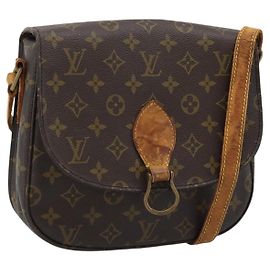 LOUIS VUITTON Bolsa de Ombro Monogram Saint Cloud GM M51242 LV Auth 193845 Monograma