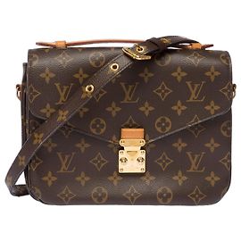 Sac LOUIS VUITTON Metis en Toile Marron - 103779 Marron