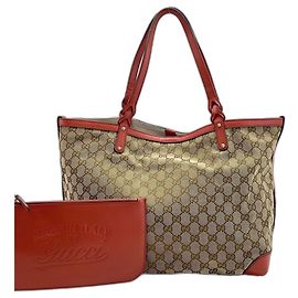 Borsa tote Gucci beige Beige