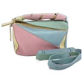 Loewe Puzzle Bag Medium 2-Way Leather Handbag Multiple colors