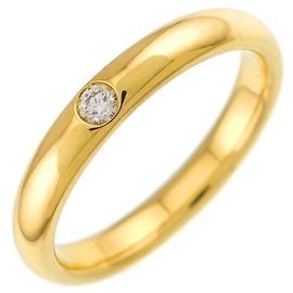 Harry Winston Diamantring mit Rundschliff in 18K Gelbgold Andere